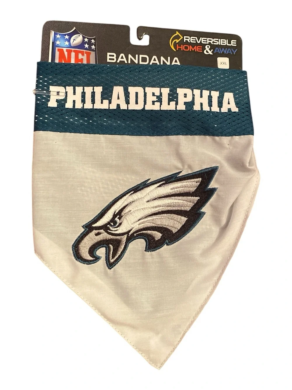 NWT NFL Philadelphia Eagles Reversible Bandana for Pets XXL